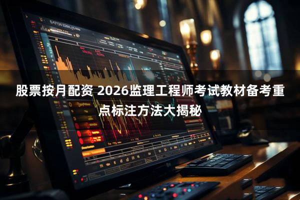 股票按月配资 2026监理工程师考试教材备考重点标注方法大揭秘